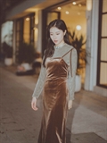 Velour Cami Dress 