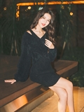  Fluffy Wrap Top With Dress