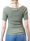 Halter Neck Knit Top 