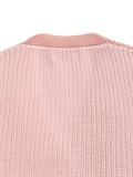  Colour Blocking Knit Cardigan