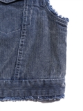 Snow Washed Corduroy Vest 