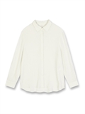 Pleated Boyfriend Shirt 