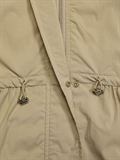 Flared Jacket With Hood 