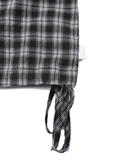  Check Pattern Shirt With Hood