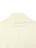 2-Way Zip High Neck Cardigan 