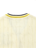  Embroidered Logo College Cardigan