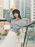 2-Way Zip High Neck Cardigan 