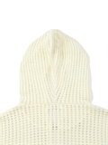  Unisex Logo Hooded Cardigan