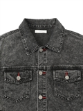  Red Stitching Denim Jacket
