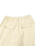 Cuffed Hem Wide Leg Pants 
