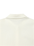 Textured Drawstrings Shirt 