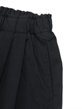 Elastic Waistband Wide Pants 