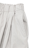 Elastic Waistband Wide Pants 