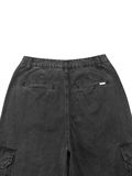  Washed Pocket Cargo Pants