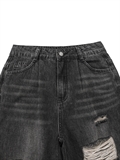  Washed Ripped Jeans