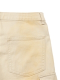  Washed Baggy Denim Shorts