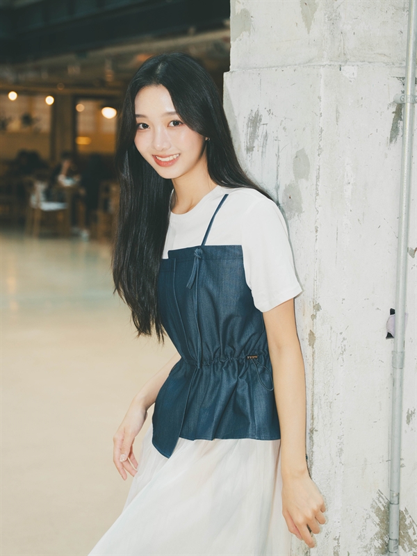 2in1 Denim Layer Tee 