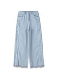  Frayed Seam Jeans