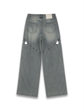  Cut Out Jeans With Strap