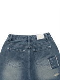  Distressed Denim Shorts