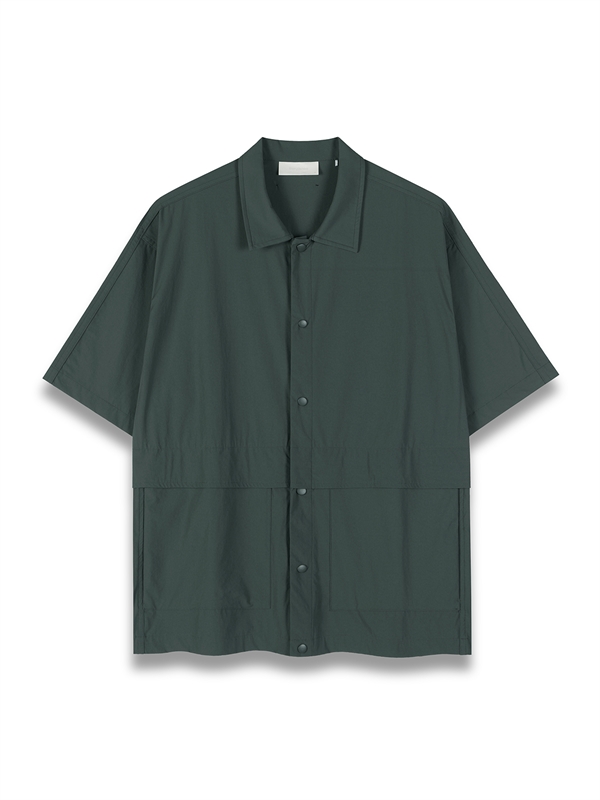 Textured Oversized Shirt 