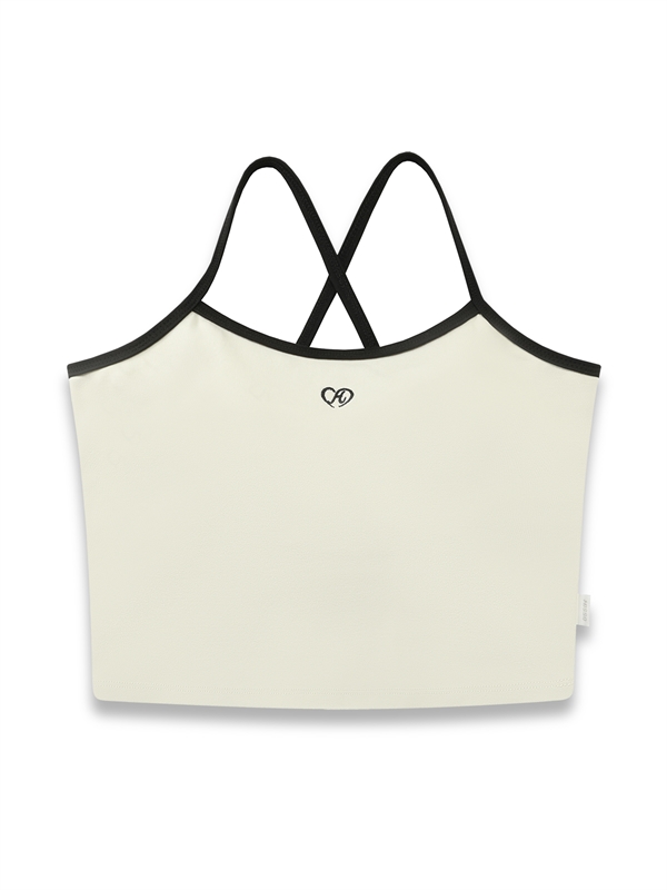 Contrast Binding Padded Vest