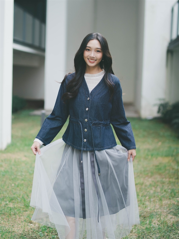 Adjustable Waist Kimono Jacket 