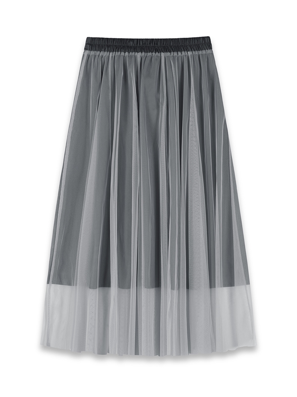 Mesh Midi Skirt 