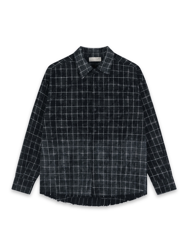 Washed Checked Shirt 