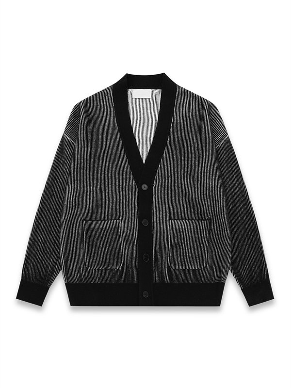 Oversized Cable Cardigan Sweater 