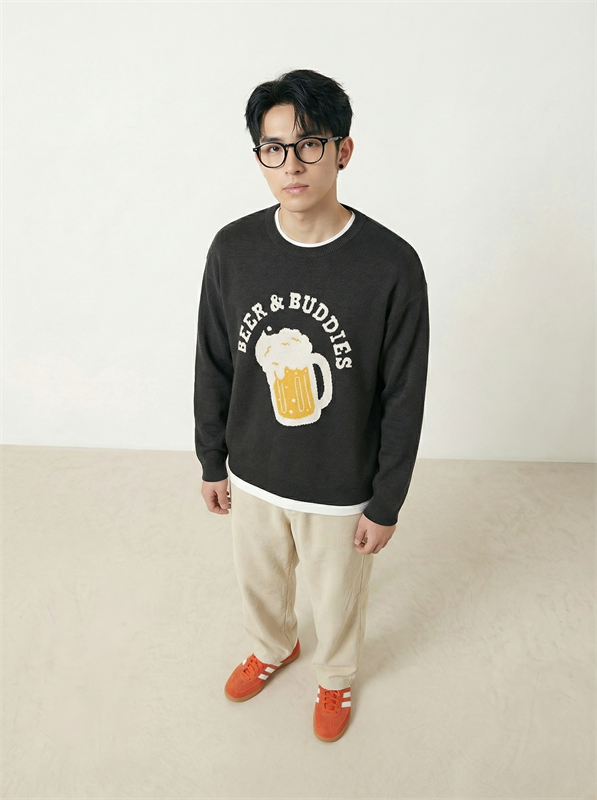 Beer & Buddies Knit Sweater