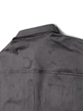  Suede Shirt Jacket (Unisex)