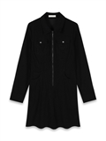  Corduroy Zip Up Dress