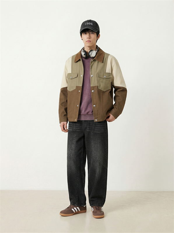Color Block Jacket
