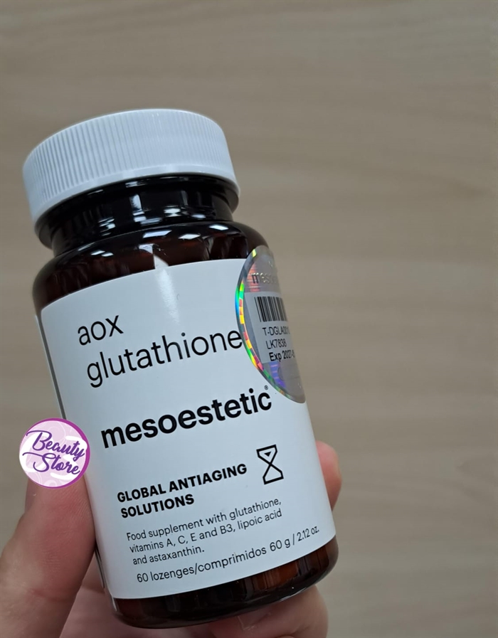 glutathione mesoestetic 西班牙Mesoestetic Aox Glutathione 超抗氧亮白丸60粒| 網上商店