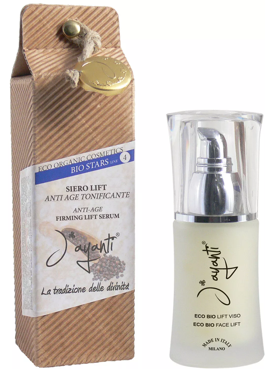 意大利 Jayanti  有機塑顔提升精華  Firming Face Lift  Serum 30ml 