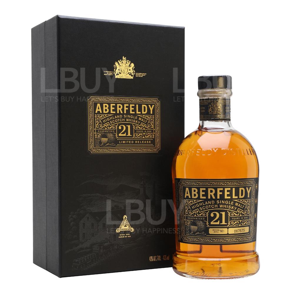 Aberfeldy 21 Years Old Single Malt Scotch Whisky