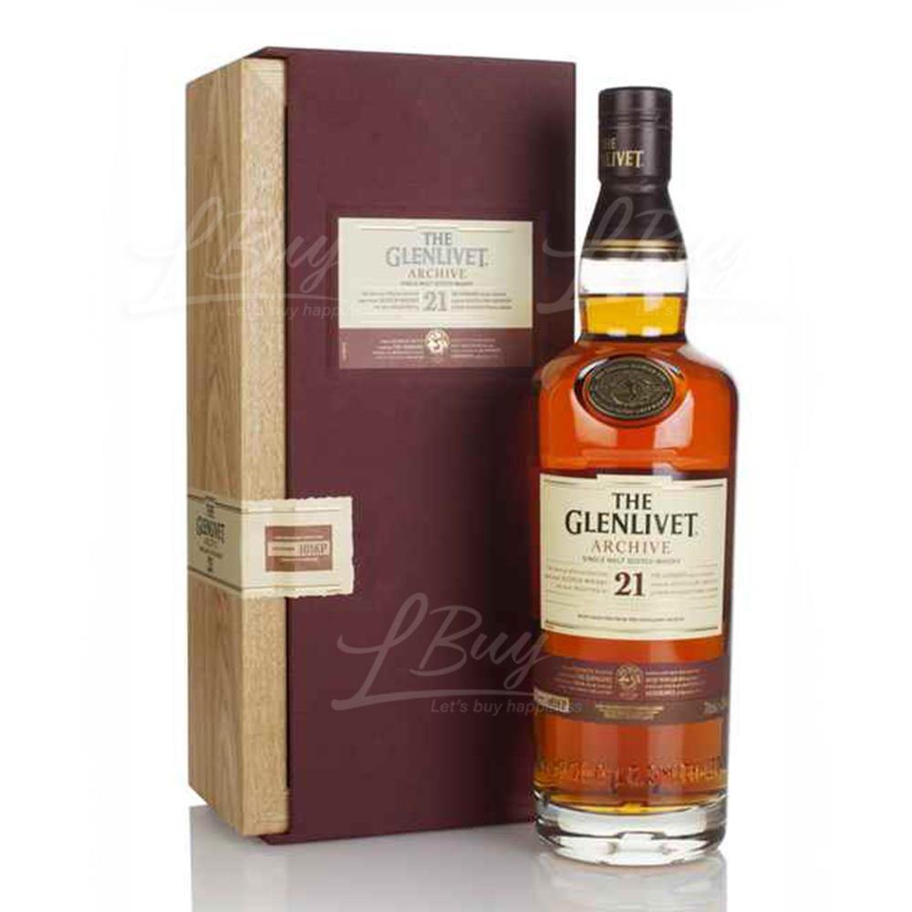 The Glenlivet Single Malt Whisky 21 Years
