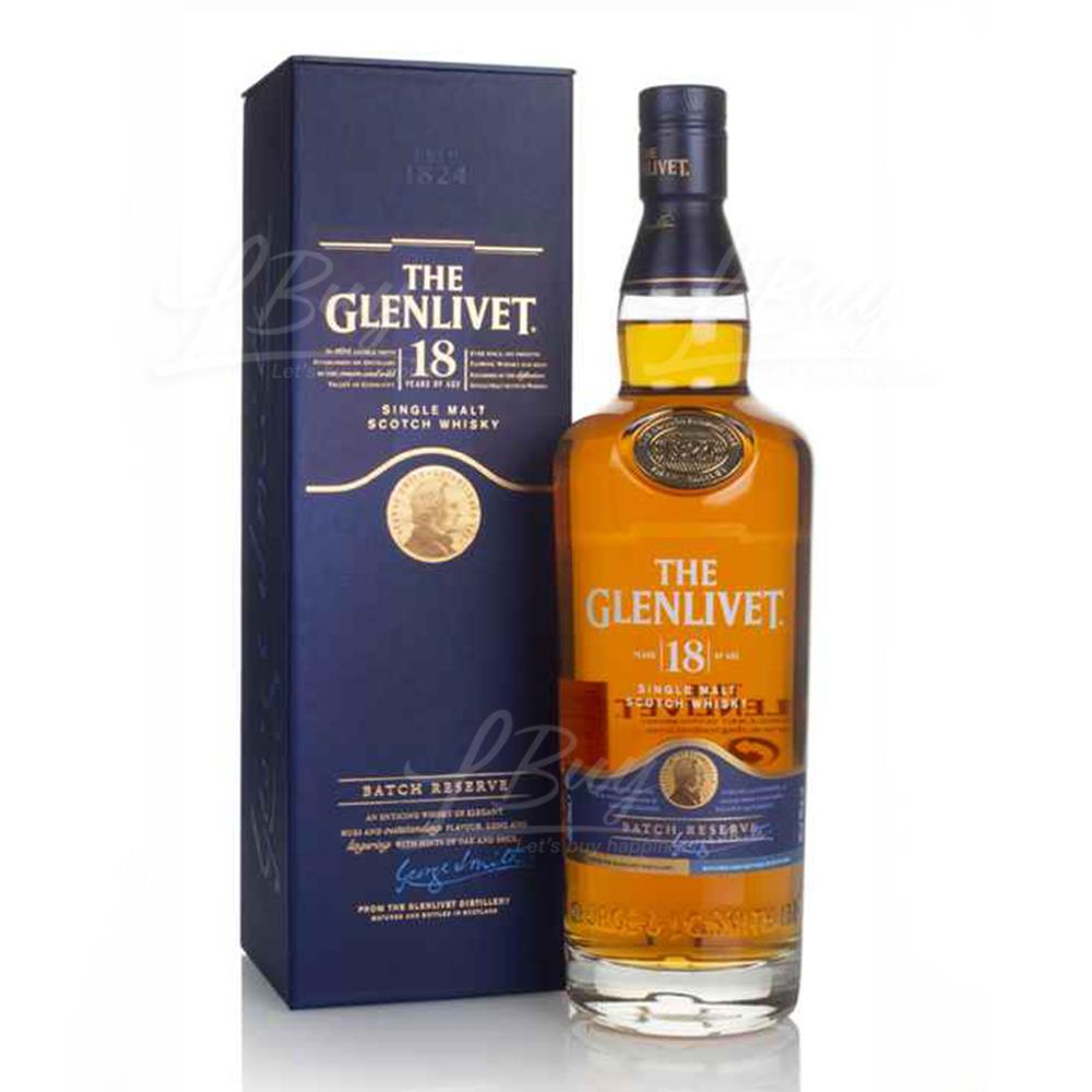 The Glenlivet Single Malt Whisky 18 Years