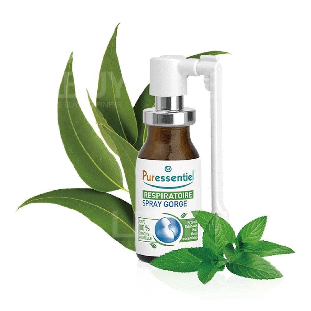Puressentiel - 【璞医香】咽喉喷雾 15ml (含4种天然精油)