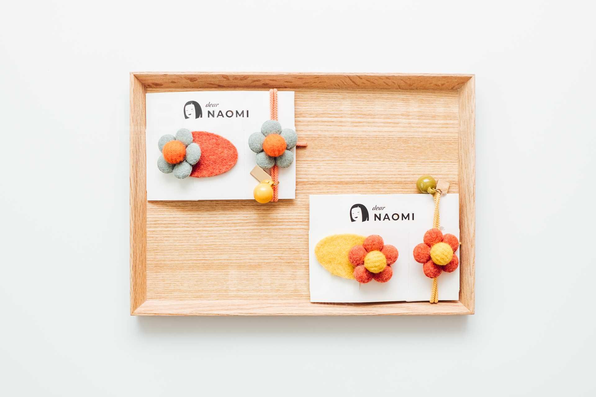 Floral Hair Clip & Band Set