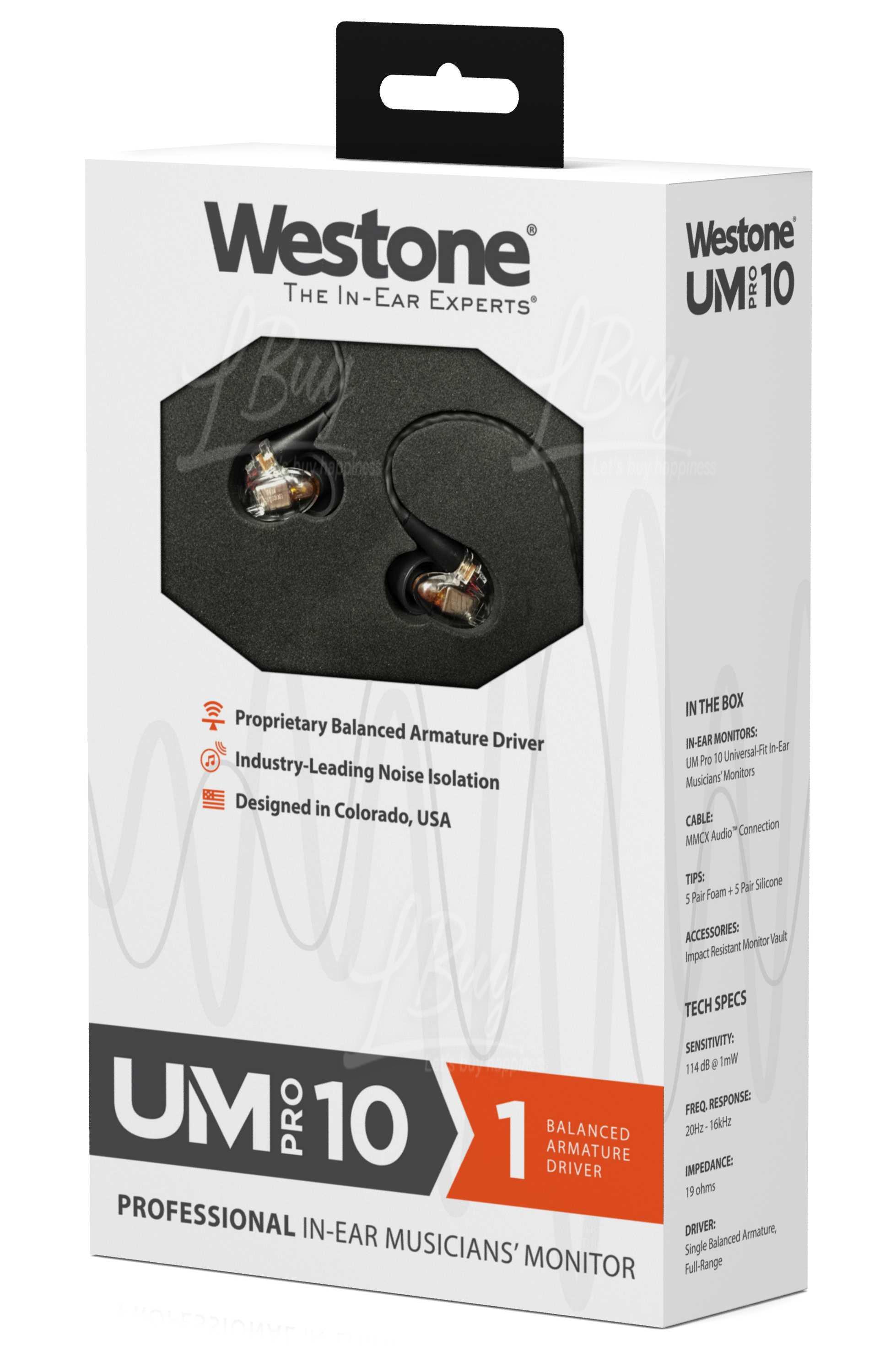 Westone UM Pro 10 Universal-Fit earphones