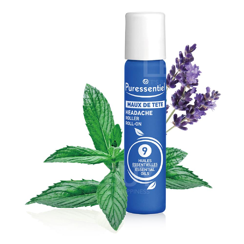 Puressentiel - 【Puressentiel】Headache Roll-On 5ml (with 9 essential oils)