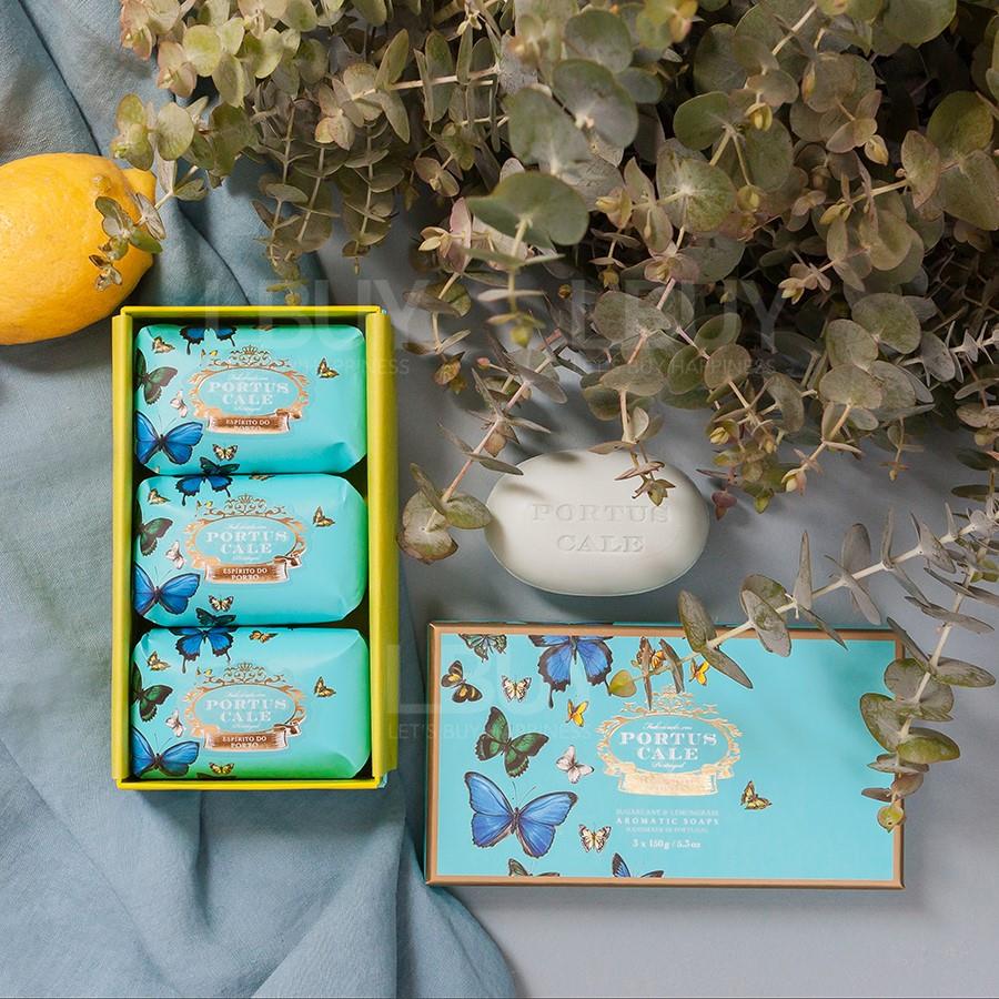 CASTELBEL Portus Cale Butterflies 香皂套裝 3x150g