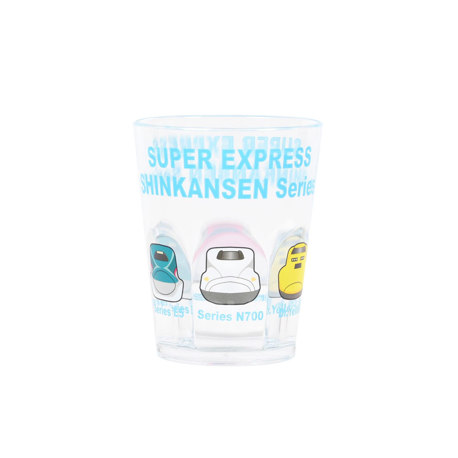 Shinkansen transparent plastic cup 210 ml