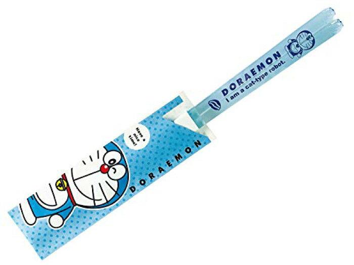 多啦A夢藍色透明筷子 23cm