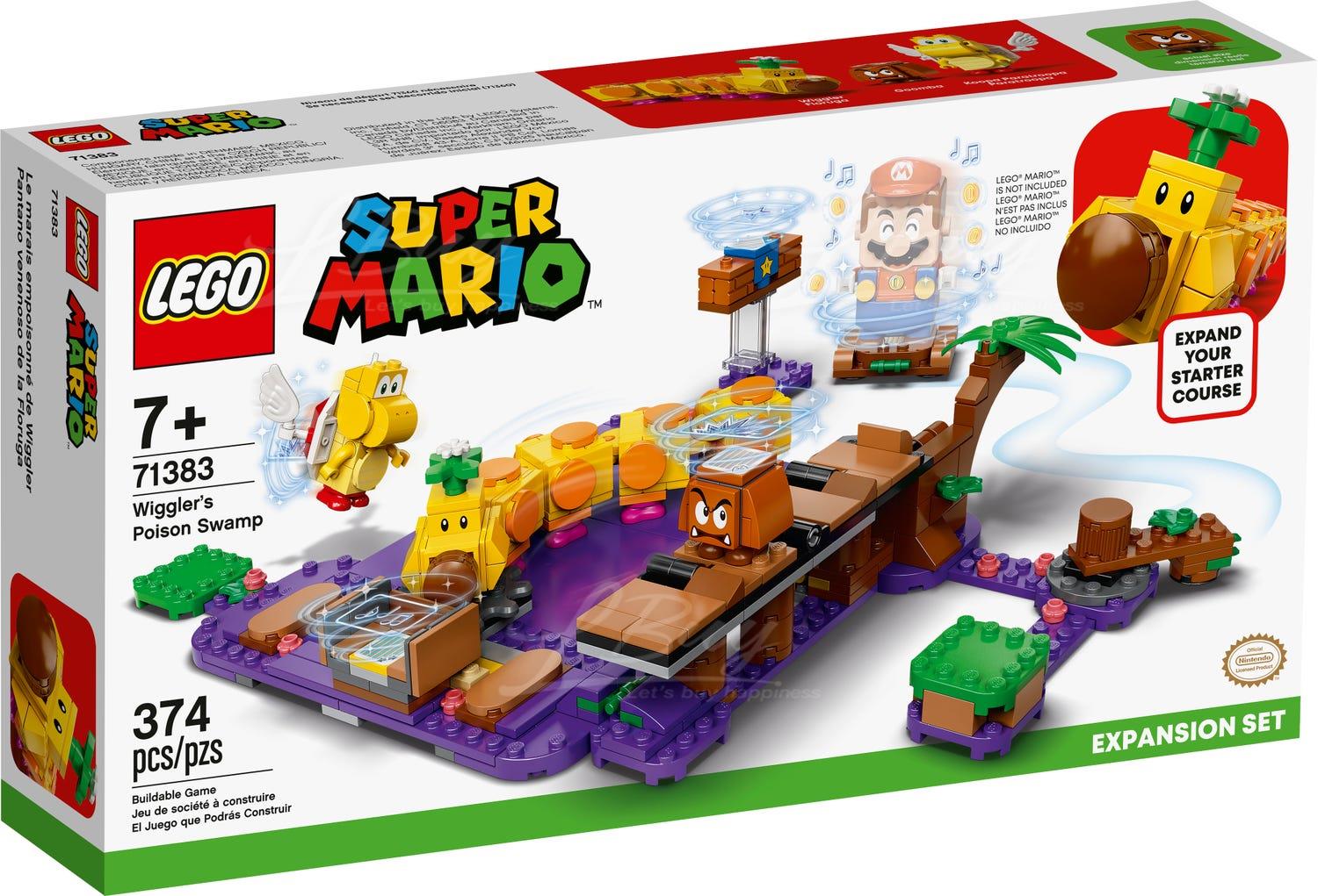 LEGO 71383 Super Mario™ Wiggler’s Poison Swamp Expansion Set 7+
