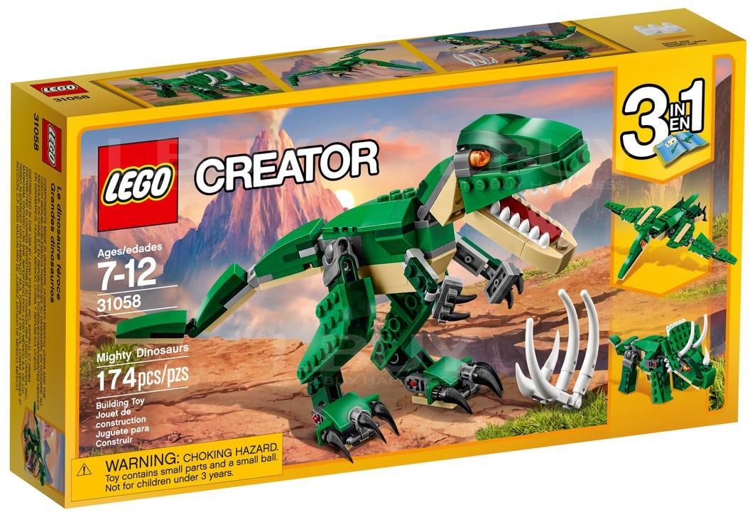 LEGO 31058 Mighty Dinosaurs 7+ 7-12