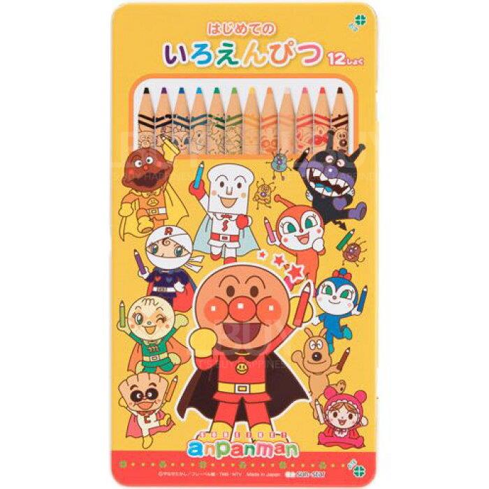 面包超人12色木颜色笔