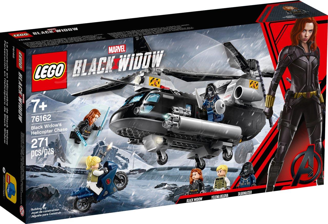 Lego 76162 Marvel Black Widow's Helicopter Chase 7+